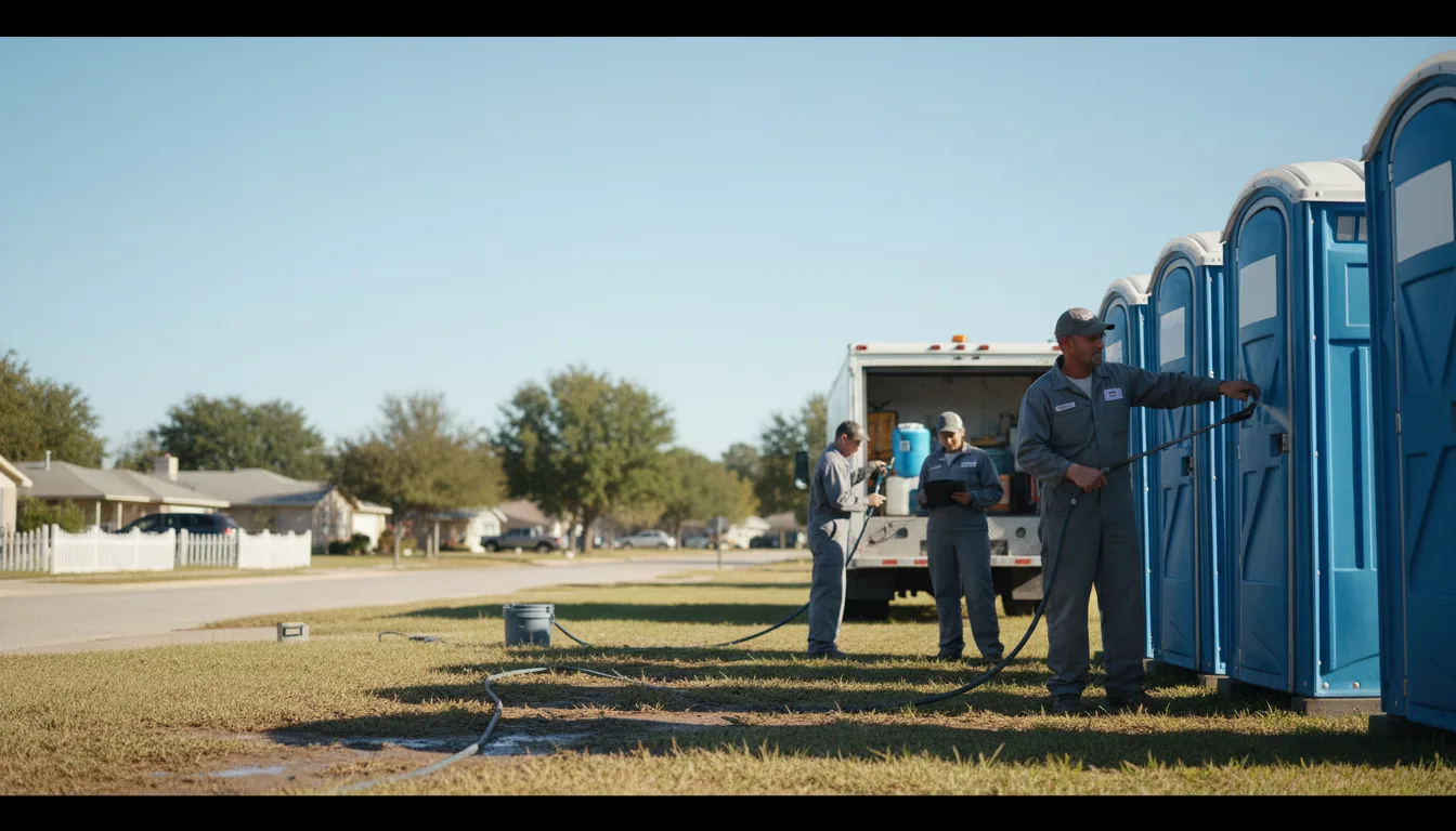 Long-Term Portable Toilet Rental in Curtis, MI near me